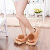 Trendy funny retro savage plush slippers