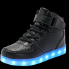 Led Sneakers Black 7 Led Light Colors  | Men & Women Shoes | Led Light Shoes For Men  | Led Light Shoes For Women | ledlegs.