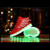 Led Shoes With Flying Straps For Kids - Red  | Kids Led Light Shoes  | Led Light Shoes For Girls & Boys