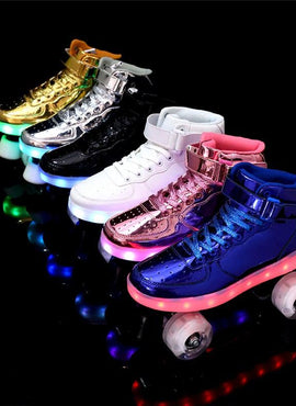 Roller Skates With Lights | Led Lights Roller Skates For Adults And Teens